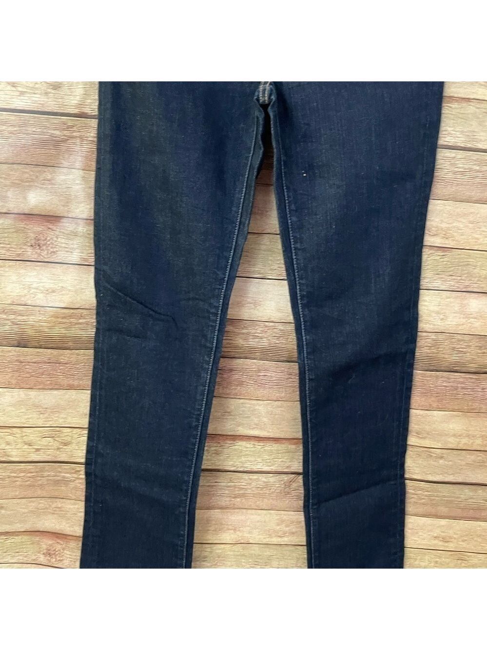 ANTHROPOLOGIE Holding Horses Women’s Dark Wash Straight Denim Jeans Size: 28 - Picture 6 of 8